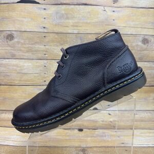Dr Martens Sussex Boots Mens 12 Brown Leather Chukka Casual Workwear